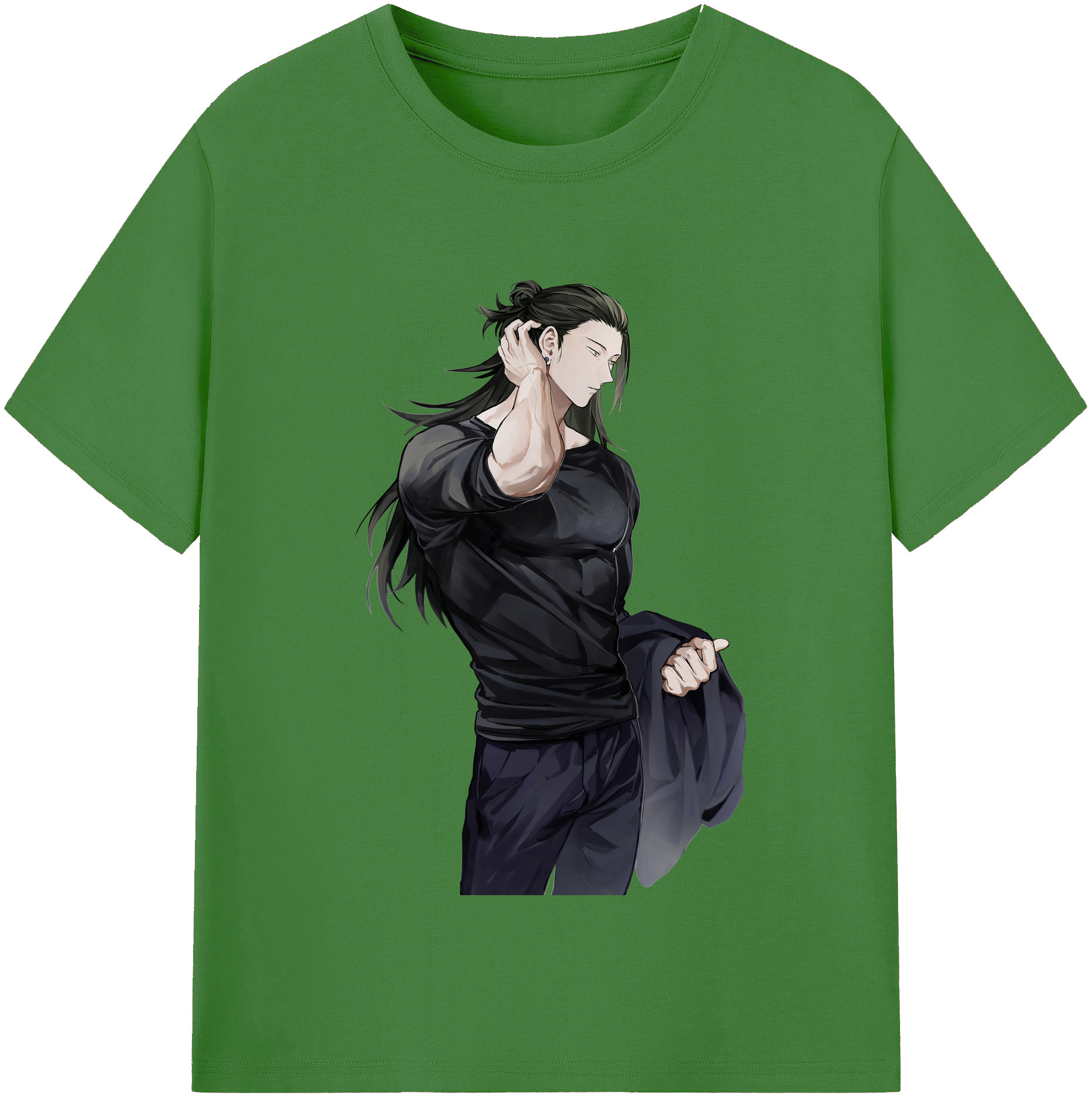 （画像用） 呪術廻戦 Jujutsu Kaisen レディースカジュアルプリントTシャツ（綿100％）